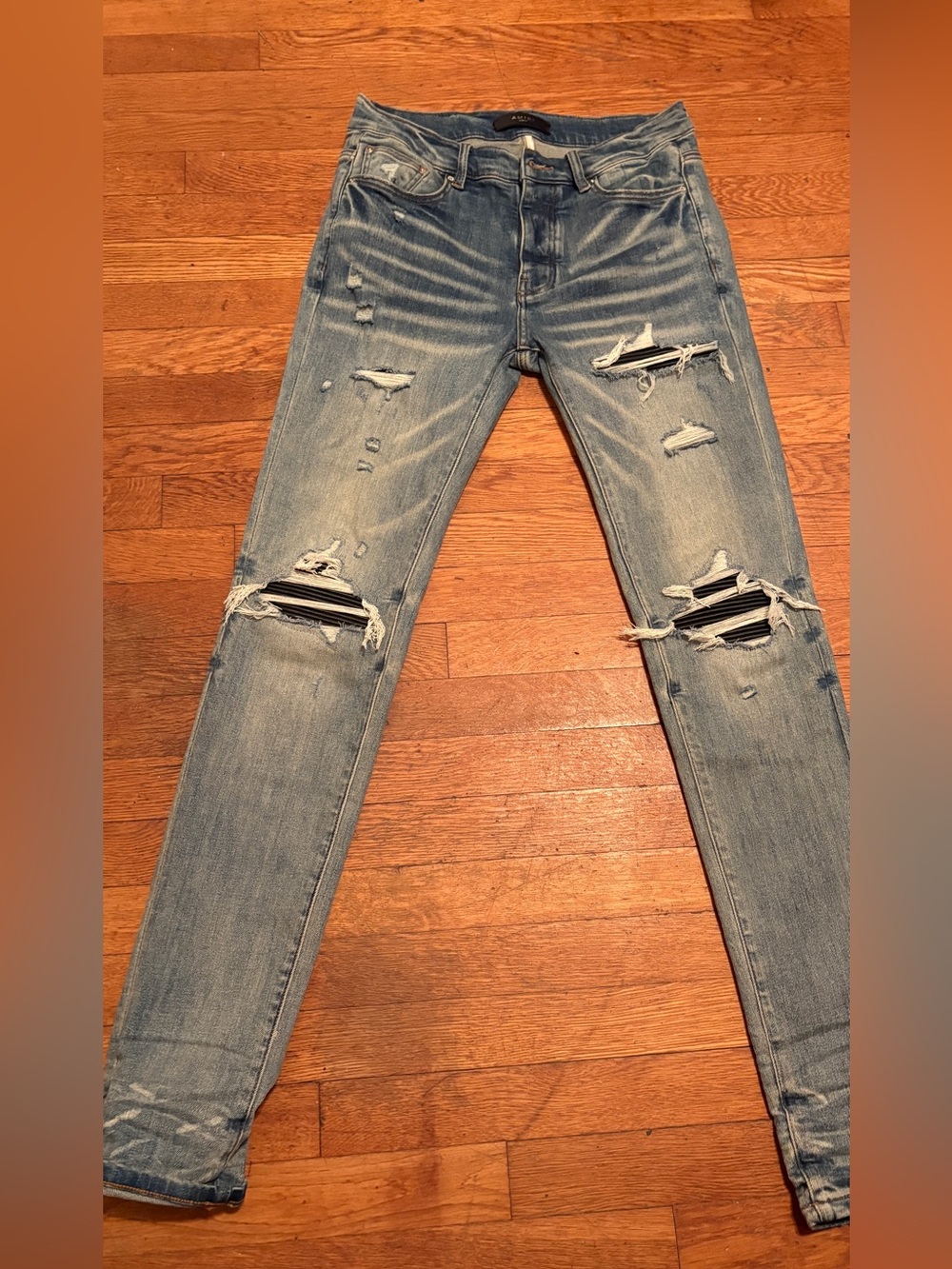 Amiri mx1 Clay Indigo denim